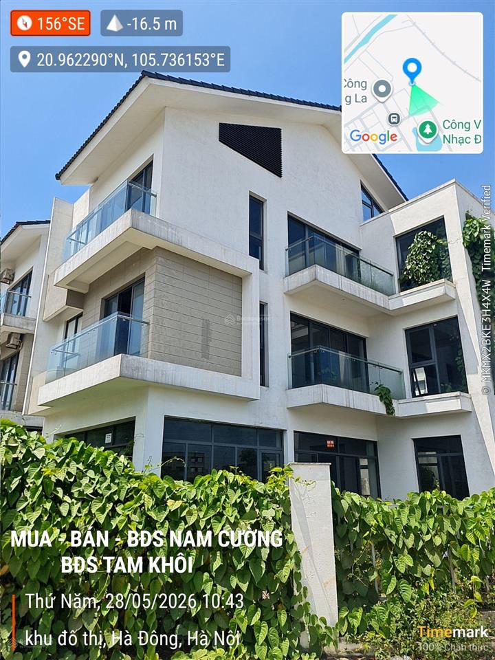 Bán lô góc đơn lập  biệt thự sol lake villa  view vành đai 4  tập đoàn nam cường 220m2  4x tỷ