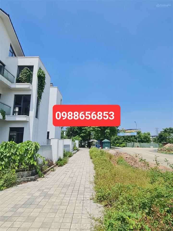 Bán lô góc đơn lập  biệt thự sol lake villa  view vành đai 4  tập đoàn nam cường 220m2  4x tỷ