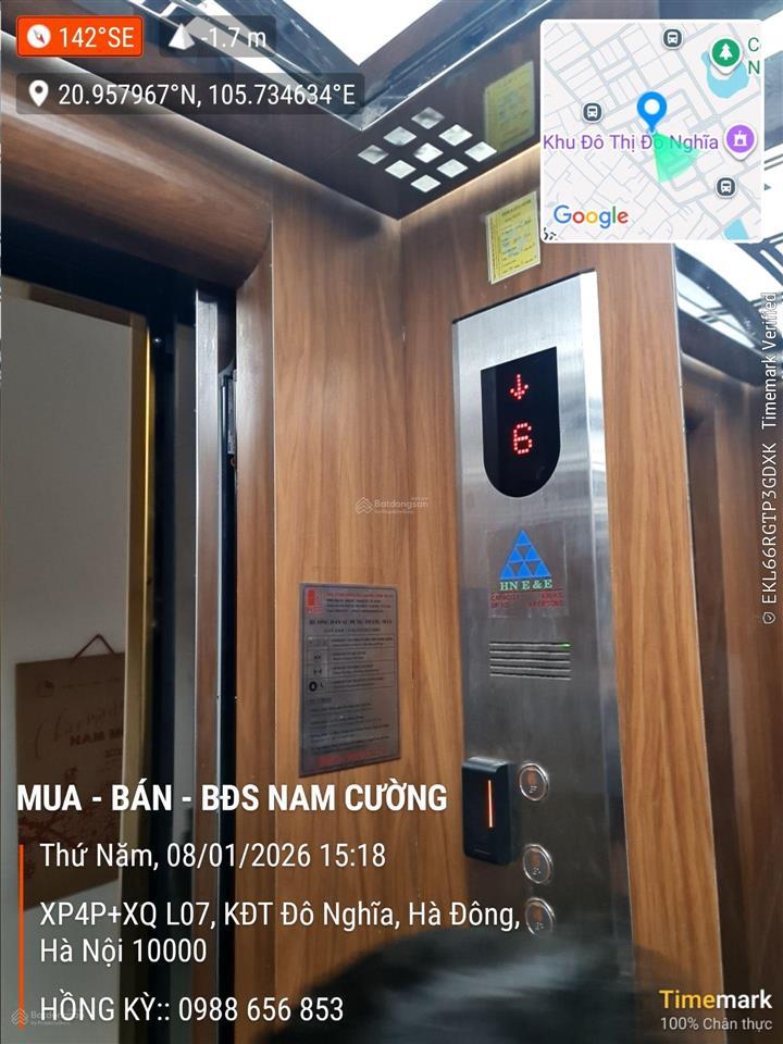 Bán liền kề 100m  2 mặt đường to  hoàn thiện 6 tầng thang máy  giá 22 tỷ