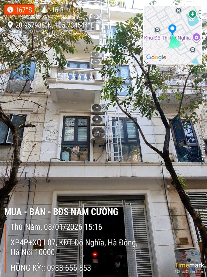 Bán liền kề 100m  2 mặt đường to  hoàn thiện 6 tầng thang máy  giá 22 tỷ