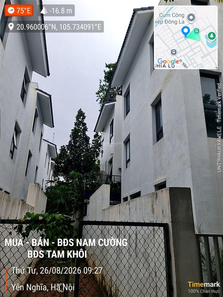 139tr/m2  lô góc  biệt thự nam cường  sol lake villa  đường 17,5m