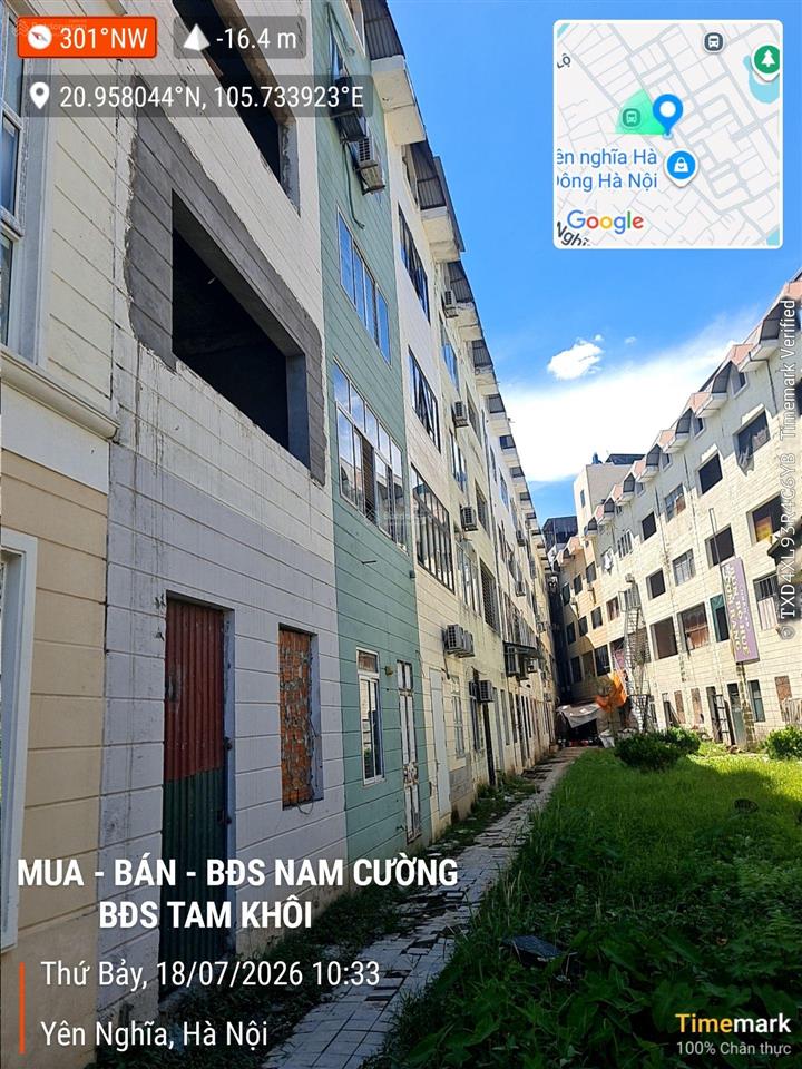 15,9 tỷ  75m2  2 mặt đường  hoàn thiện  có vườn hoa sau nhà