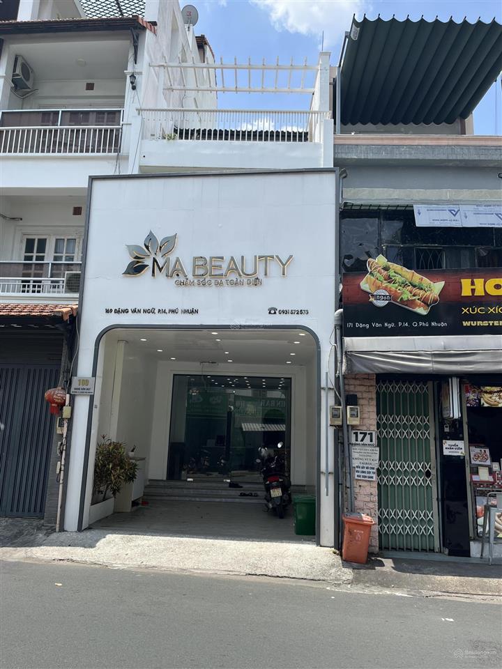 Chính chủ bán nhà mặt tiền đặng văn ngữ, p.13 phú nhuận, 96m2.