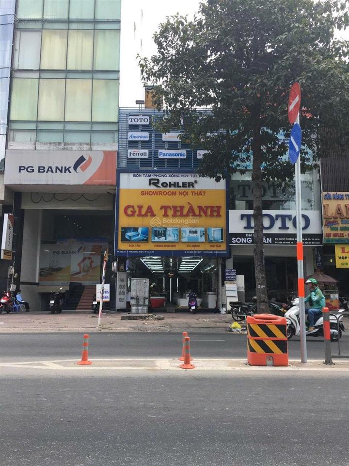 Siêu vị trí nhà mt lý thường kiệt quận 10. dt 6.3x21m hđt 80tr/tháng. giá giảm còn 55tỷ tl