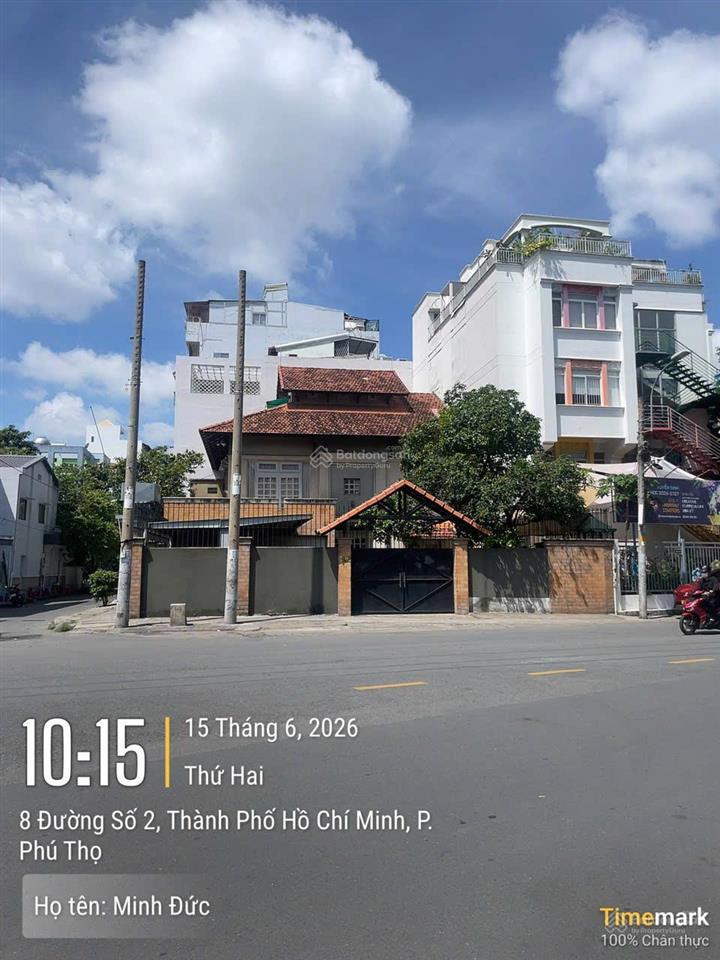 (hiếm) góc 2 mt đường số 2 lữ gia quận 11. dt (14x22m) 328.1m2. giá chỉ 85 tỷ có thương lượng