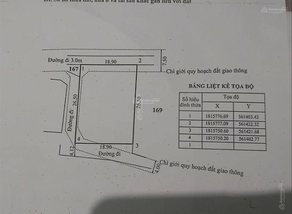Chính chủ bán lô đất nền 500m2 (25x20) 3 mặt đường vuông vắn phường thủy xuân, tp huế, 4,5 tỷ