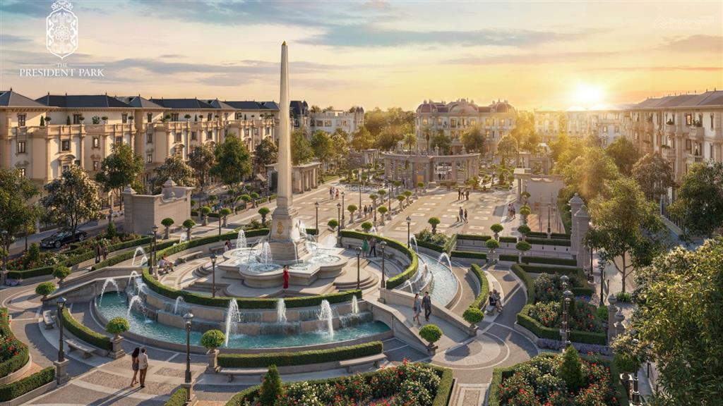 Biệt thự song lập the president park mễ trì 200m+ | compound riêng tư | cityland