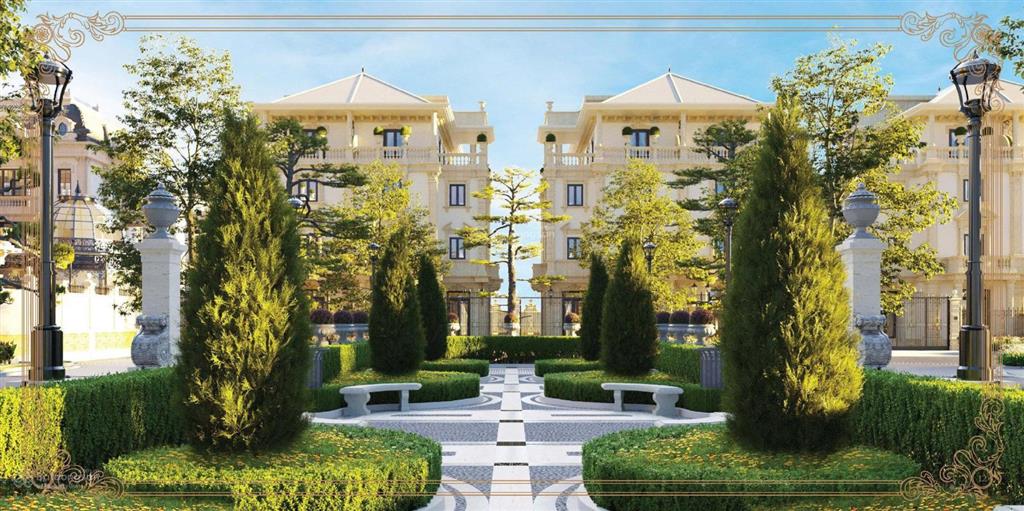 Biệt thự đơn lập the president park 251,5m2 | 4 tầng + hầm | mễ trì.  0919 558 ***