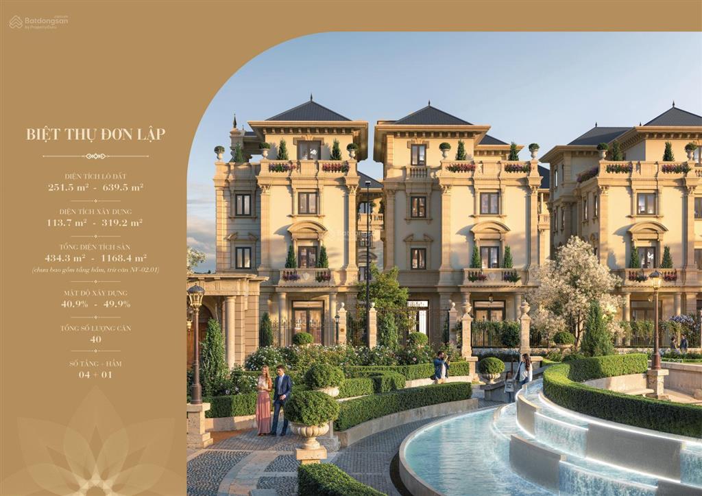 Biệt thự đơn lập the president park 251,5m2 | 4 tầng + hầm | mễ trì.  0919 558 ***