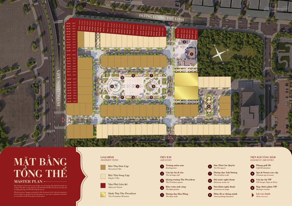 The president park mễ trì nhà phố từ 45 tỷ | quỹ thấp tầng giới hạn | chỉ 65 căn.  0919 558 ***
