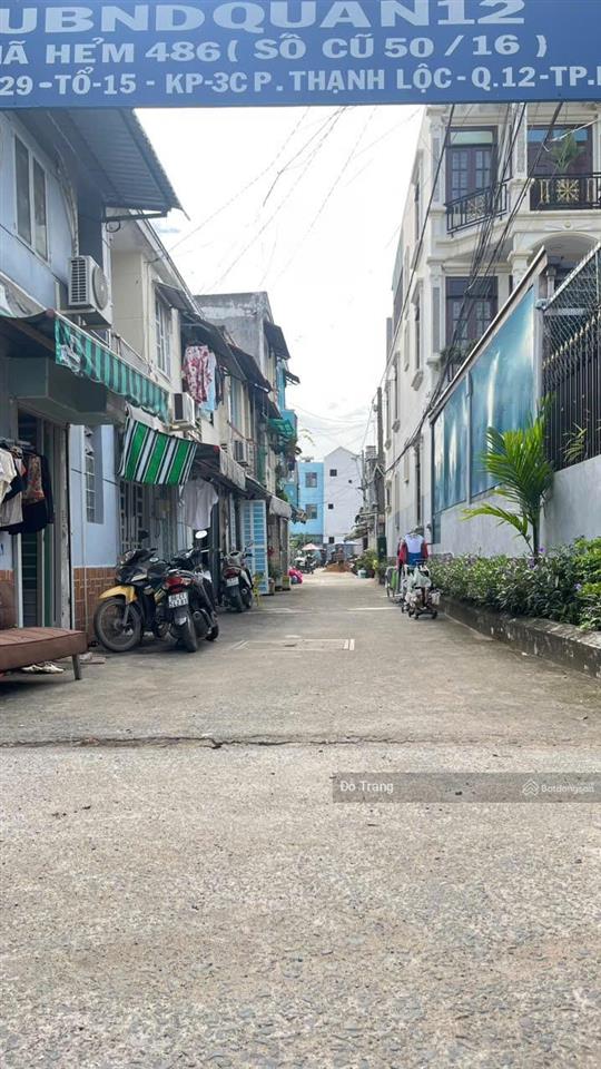 Đất đường thạnh lộc 19 4x18m đường 6m