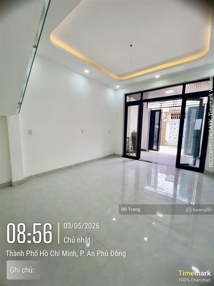 Nhà ngay cầu an lộc  cách hà huy giáp 50m