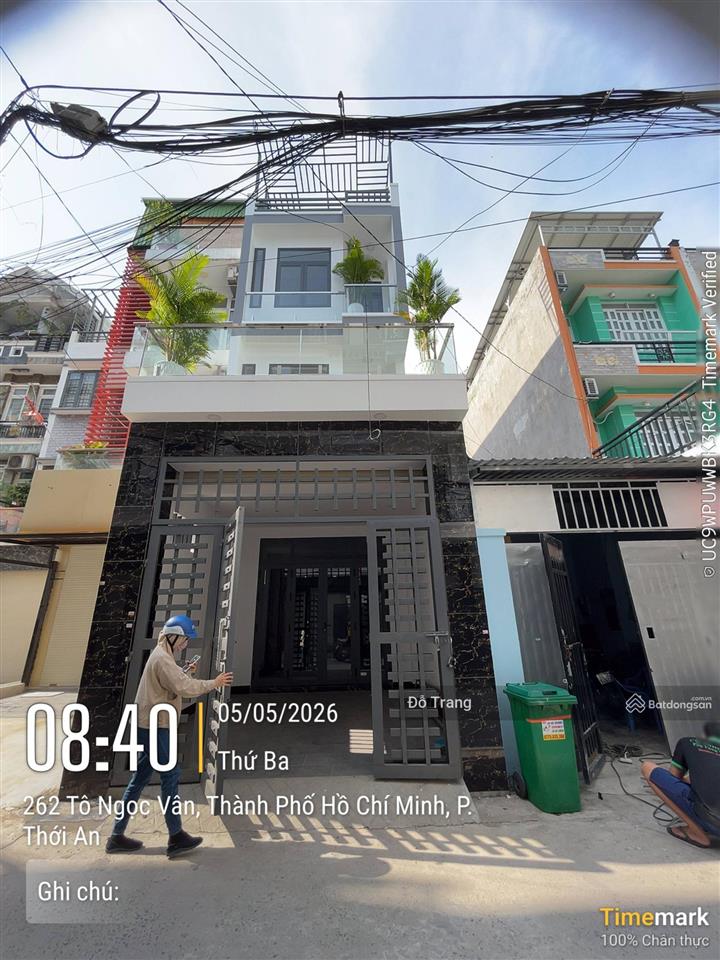 Giảm 300tr! nhà 1 sẹc ngắn tô ngọc vân  giáp gò vấp