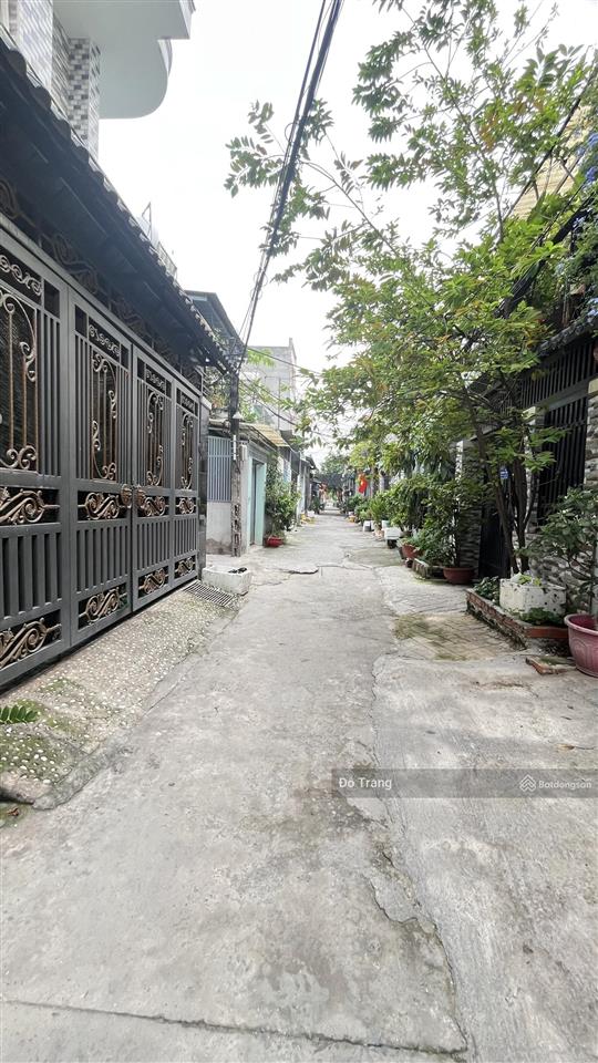 Nhà an phú đông  giáp bên gò vấp  đường thông ô tô