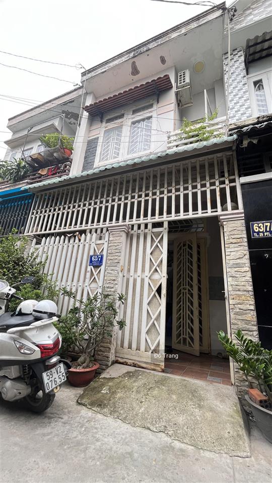 Nhà an phú đông  giáp bên gò vấp  đường thông ô tô