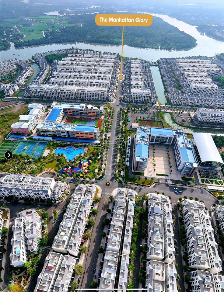 Giá chạm đáy! bán biệt thự trực diện sông vinhomes grand park, 46,5 tỷ, 255 m2