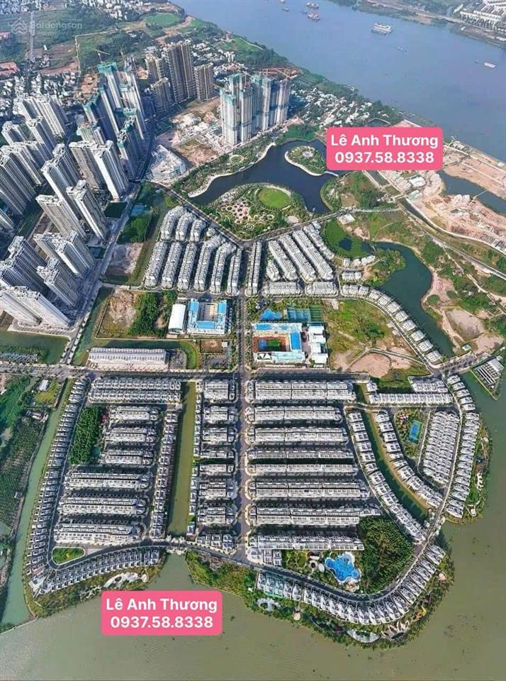 Chủ cần tiền bán gấp biệt thự 544m2, 4 tầng, view hồ vinhomes grand park, 65 tỷ, sổ hồng