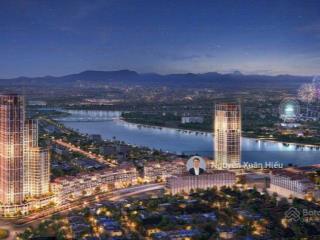 Bán nhà hai mặt tiền nguyễn thiếp gần cầu trần thị lý, gần euro village