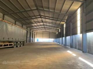 Xưởng gần mặt đường 5, dt 1500m2, trạm điện 560kva, pccc vách tường