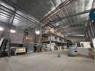 Cho thuê kho xưởng gần mặt đường 5 diện tích 1300m2, trạm điện 400kva