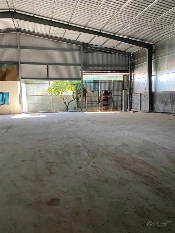 Cho thuê kho 500m2 ở đường 5, khung zamil, có trạm điện 320kv