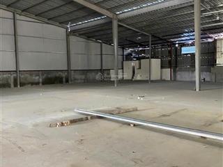 Cho thuê kho 500m2 ở đường 5, khung zamil, có trạm điện 320kv