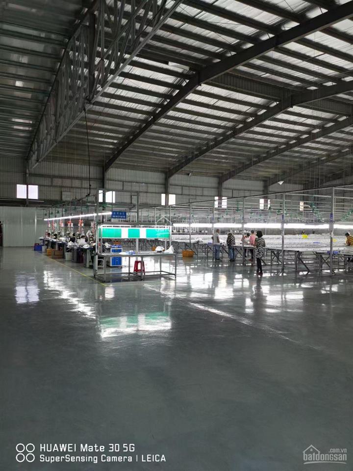 Cho thuê xưởng 2800m2 mới dựng, nền bóng, trạm công suất lớn hơn 1000kva. pccc vách tường