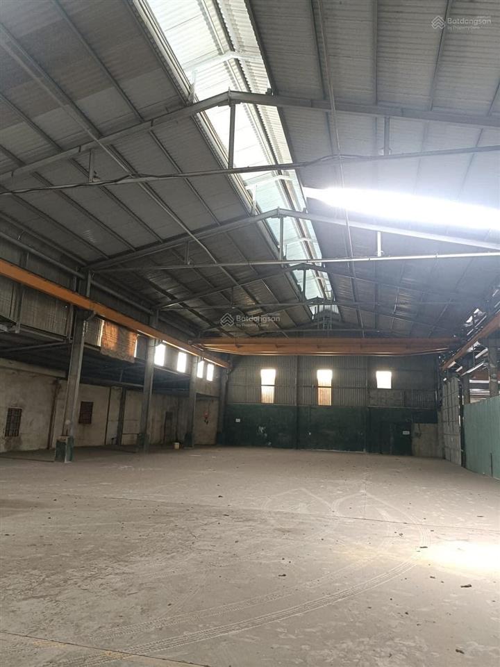 Cho thuê kho, xưởng sẵn dt 600m2 khu vực gần cầu kiến an, dầm cẩu trục
