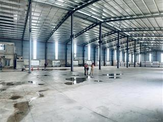 Cho thuê 2000m2 xưởng mới dựng ở đường 5, xa dân, trạm điện lớn. tách lẻ được