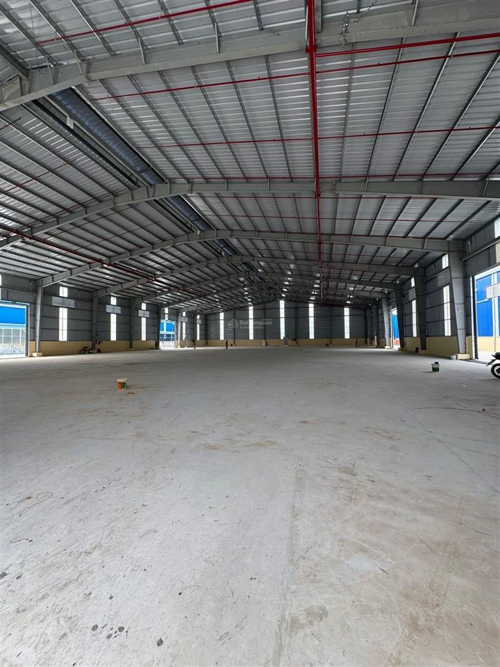 Cho thuê dãy xưởng dt lên đến 5000m2 gần tràng duệ có trạm điện 560kva, pccc tự động
