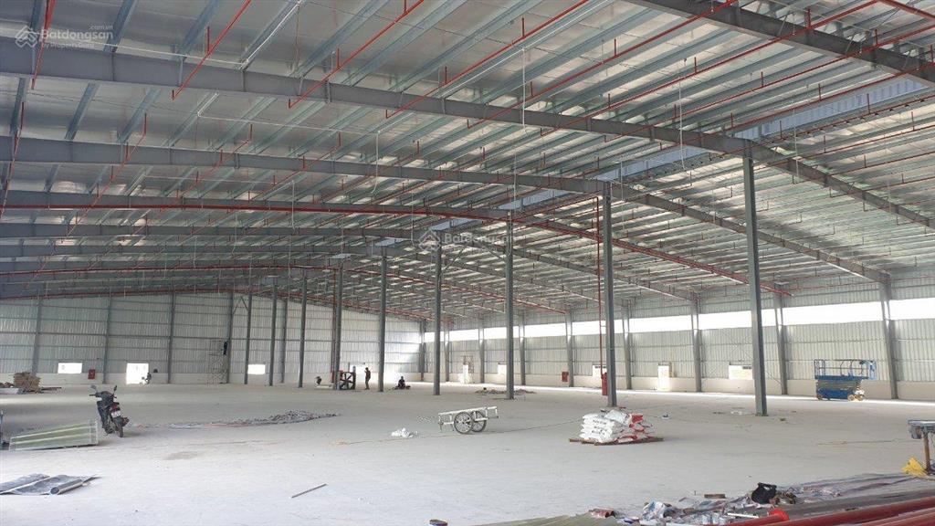 Kho xưởng gần kcn tràng duệ mới dựng dt 3500m2, về hoạt động được luôn