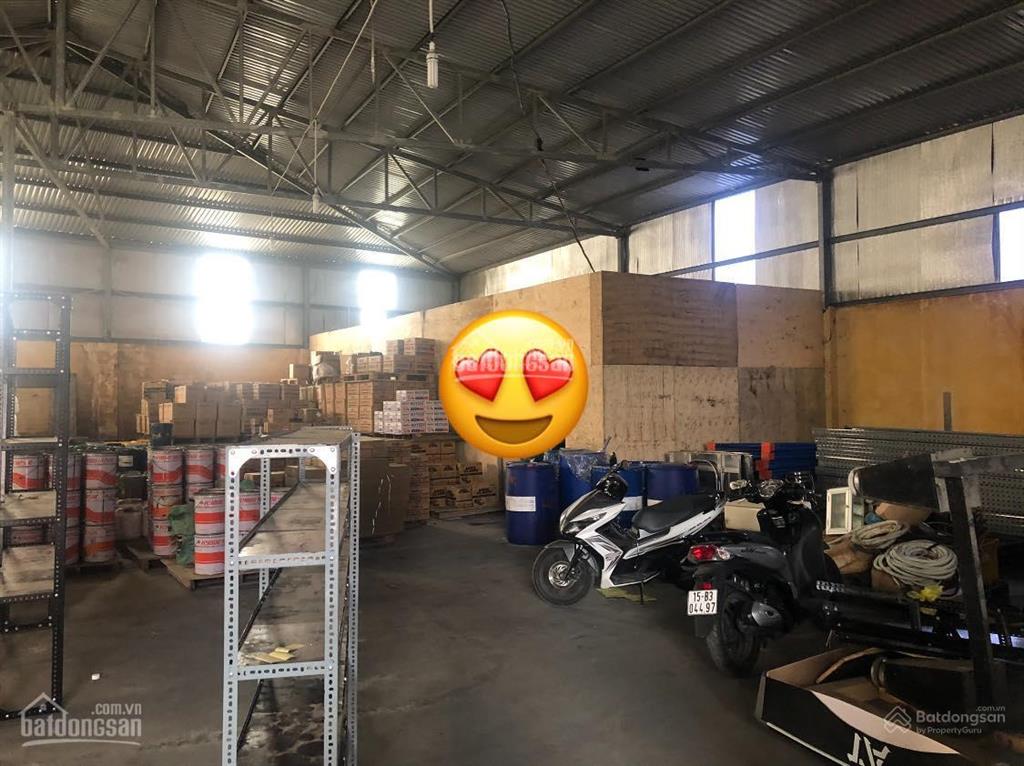 Cho thuê kho xưởng diện tích 400m2 quận kiến an
