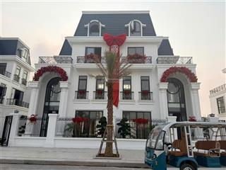 Bán biệt thự 2 mặt tiền view sông 180m hướng đông nam dự án hoàng huy green river giá chỉ 18ty