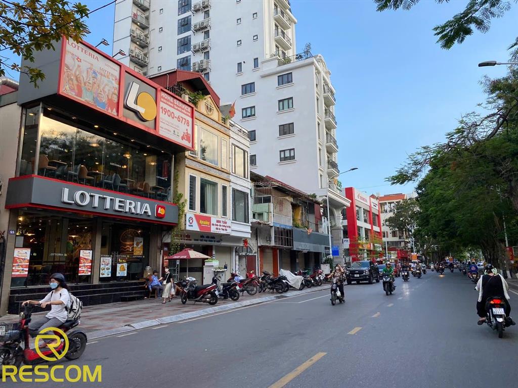 Mặt phố trần phú, mặt tiền 15m diện tích 300m2. phù hợp ngân hàng, f&b, siêu thị