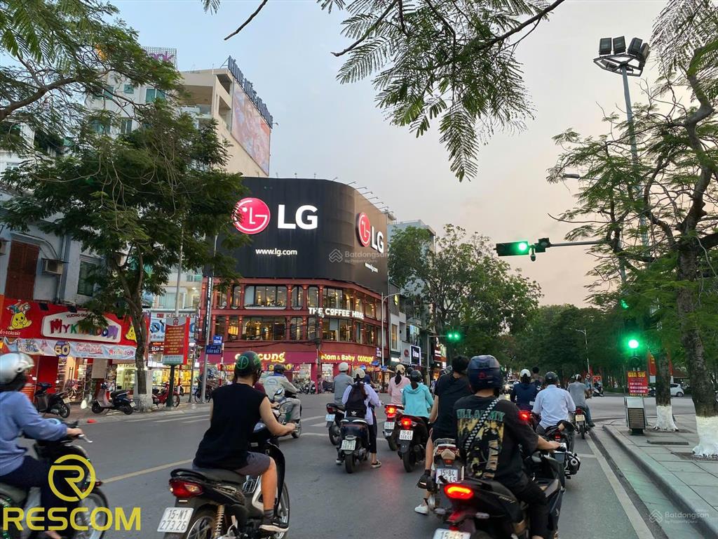 Phố nguyễn đức cảnh, mt 9m phù hợp ngân hàng, thời trang, siêu thị