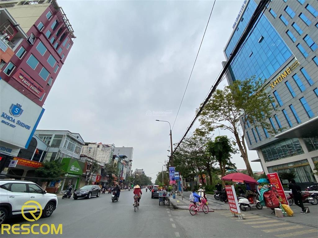 Phố trần nguyên hãn, mặt tiền 8m vỉa hè rộng cho thuê lâu dài