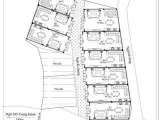 Dãy nhà mới xây ngõ 639 ngô gia tự thông ra 105 trung hành ô tô đỗ