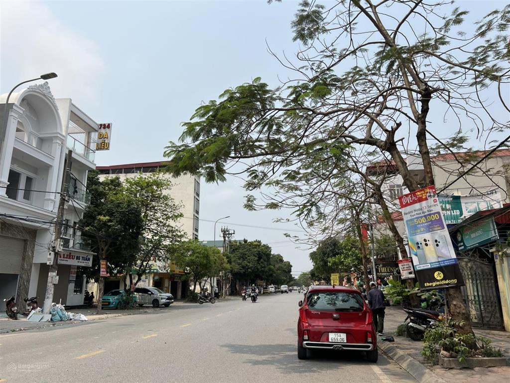 Bán 98m2 mặt đường ngô gia tư, hải an, hải phòng gần ngân hàng viettin bank, vỉa hè rộng