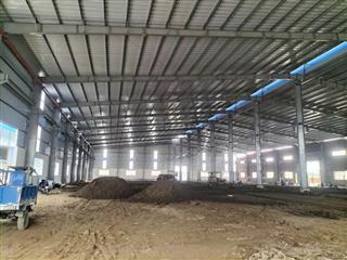 Cho thuê kho xưởng kv  6.850m2, xưởng  4.350m2 , tại kcn nam thuận, long an , pccc tự động