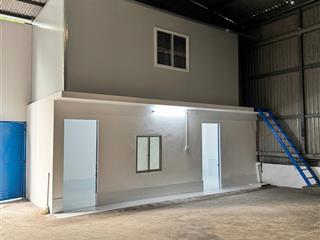 Cho thuê kho xưởng dt 1.100m2 , thanh niên, bình chánh, giá thuê 55tr/tháng, xe cont ra vào