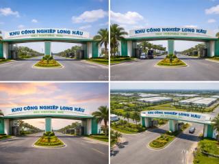 Cho thuê kho xưởng , dt  1.700m2  6.500m2 , kcn long hậu , cần giuộc , long an