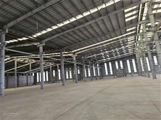 Cho thuê kho xưởng, dt 10.000m2, trong cụm cn kiến thành cần đước long an, pccc tự động