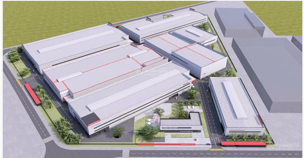 Cho thuê nhà xưởng mới 100% tại kcn tân đô, hạ tầng hoàn chỉnh