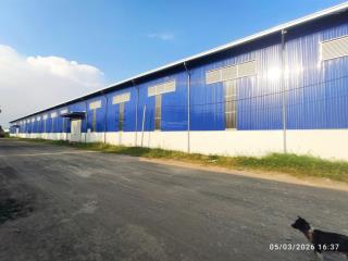 Cho thuê kho quốc lộ 50, cần giuộc, long an 5.500m2  90k/m2  pccc tự động