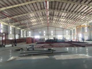 Cho thuê kho xưởng trong cụm công nghiệp hải sơnkv 5.000m² nx 3.200m² gía thuê 3.2$4.5$/ m2