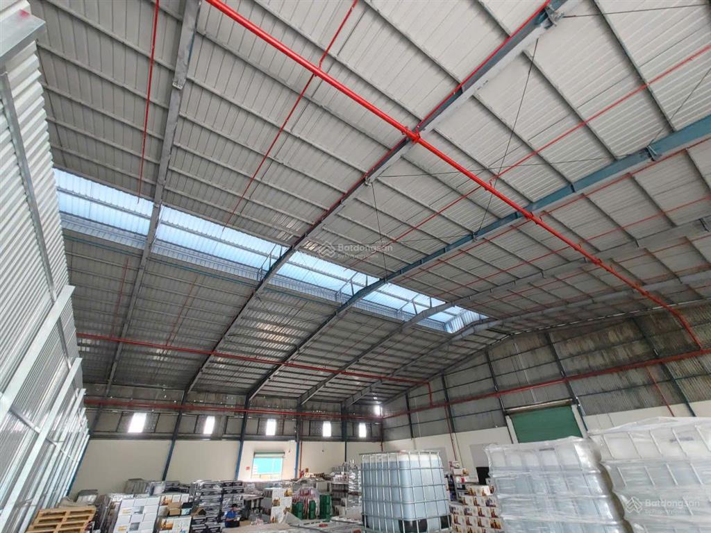 Cho thuê kho 1.500m2 tại đức hòa, long an, pccc tự động 90k/m2
