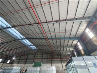 Cho thuê kho 1.500m2 tại đức hòa, long an, pccc tự động 90k/m2