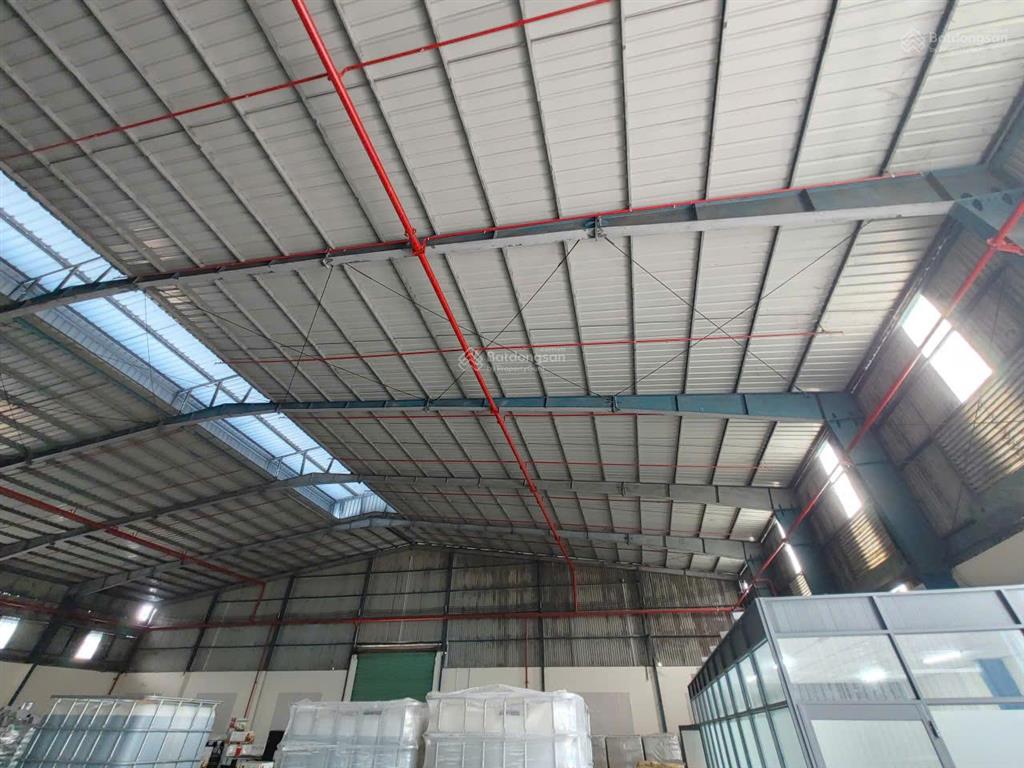 Cho thuê kho 1.500m2 tại đức hòa, long an, pccc tự động 90k/m2