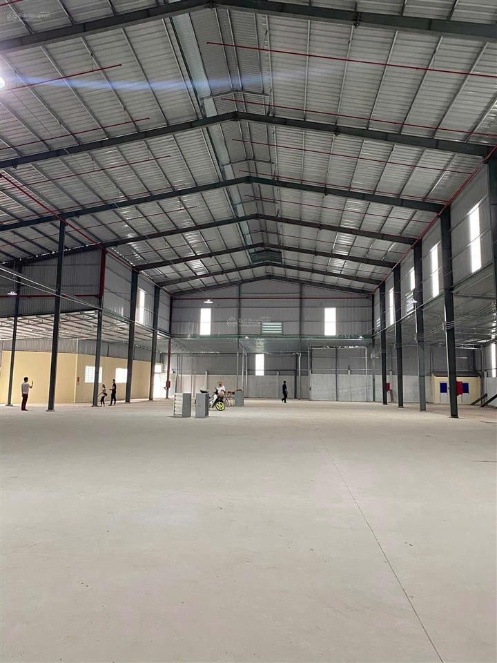 Cho thuê nhà xưởng 4.000m² cần đước, long an, pccc tự động trạm điện 560 kva 200 triệu/tháng
