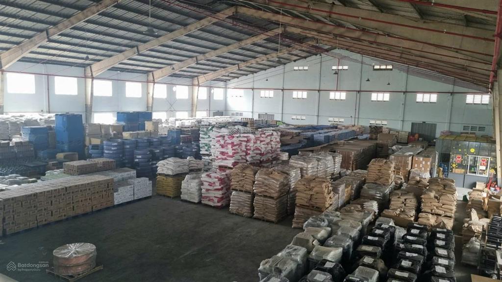 Cho thuê kho xưởng trong kcn phú an thạnh, kv 8.000m2, x 2.000m². giá chỉ 96ng/m², pccc tự động